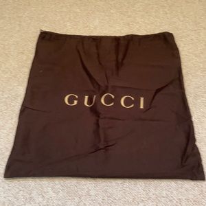 Gucci handbag dust bag